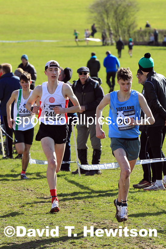 Mens Under-17s 2022 CAU Inter Counties Cross Country, Prestwold Hall, Loughborough.  Photo: David T. Hewitson/Sports for All Pics
